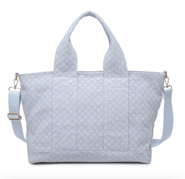Dorret - Canvas Tote Bag (Sky Blue)