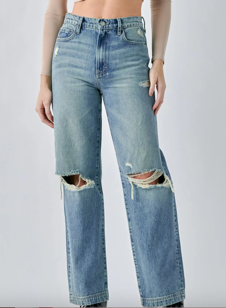 Logan - High Rise Dad Jean