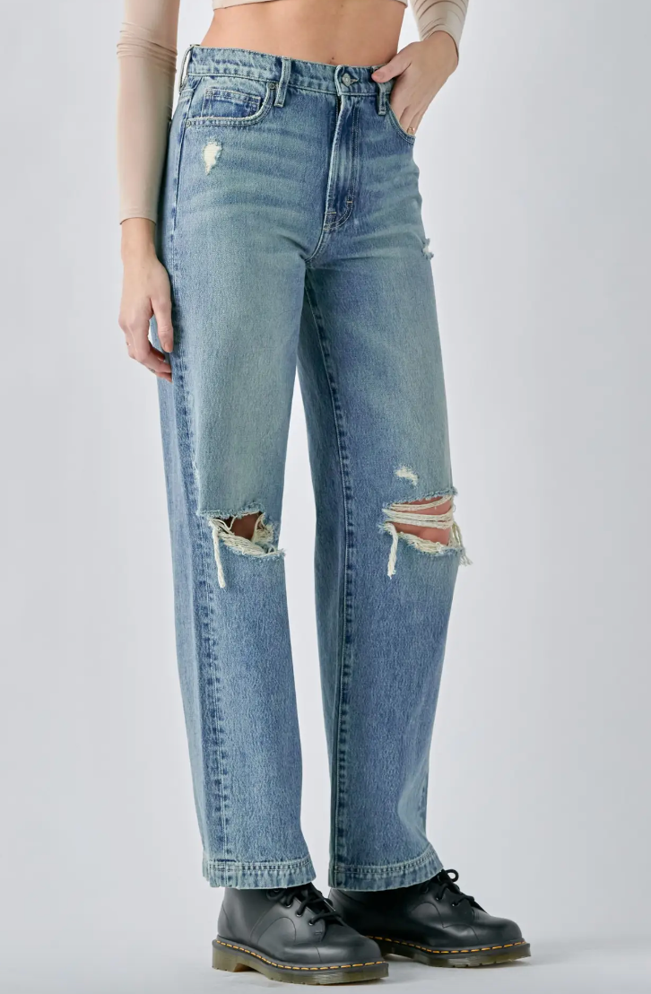 Logan - High Rise Dad Jean