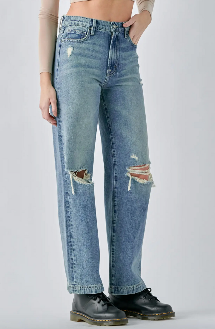 Logan - High Rise Dad Jean