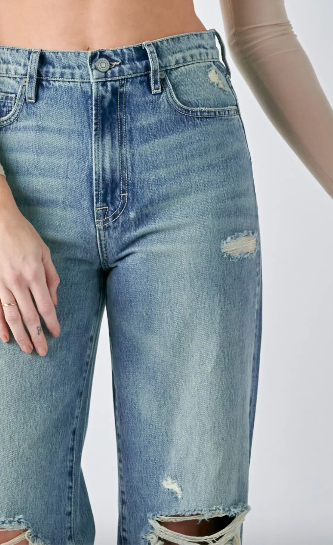 Logan - High Rise Dad Jean