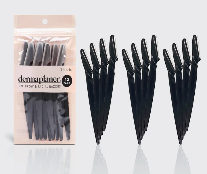 Kitsch - Dermaplaner 12 pack (Black)
