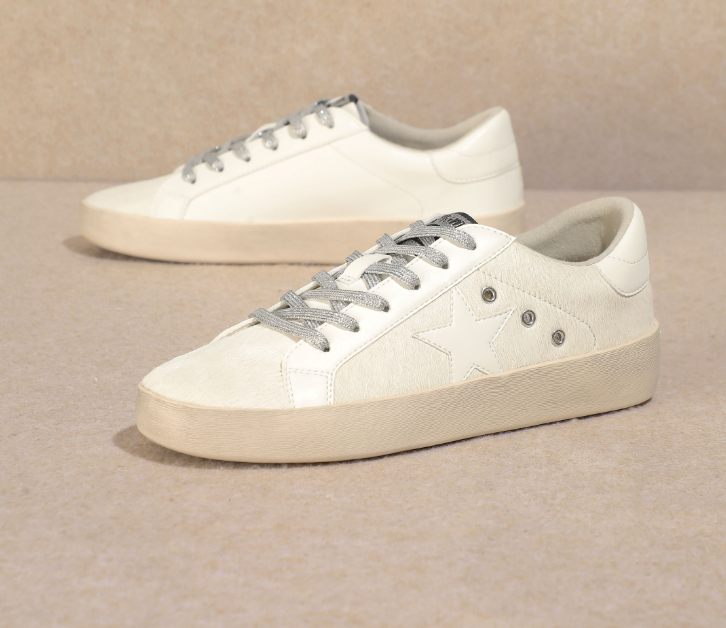 Brady - Faux Fur Star Sneaker