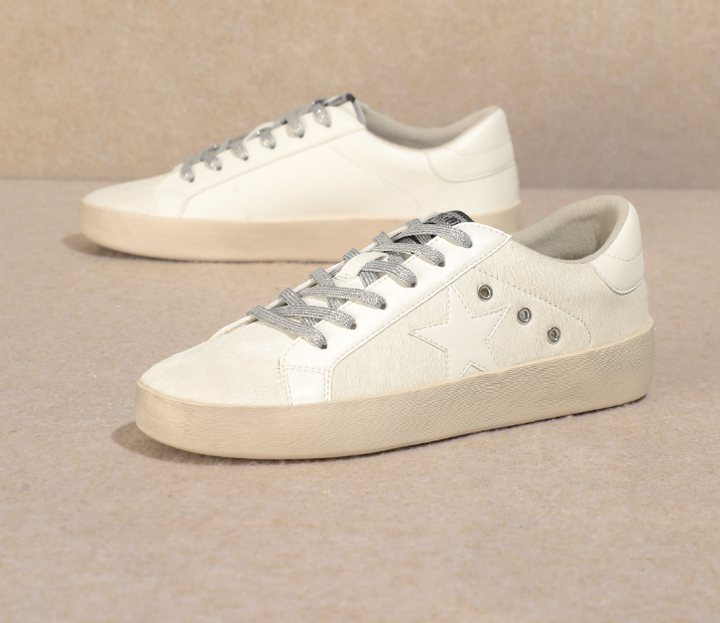 Brady - Faux Fur Star Sneaker