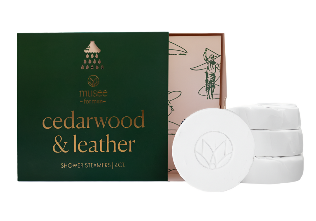 Shower Steamers - Cedarwood & Leather
