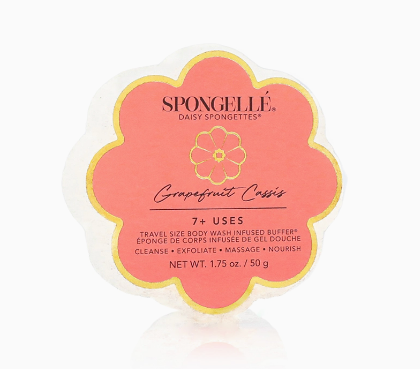 Spongellé - Grapefruit Cassis Daisy Spongette