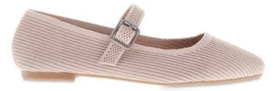 Brita - Mary Jane Flat (Beige)