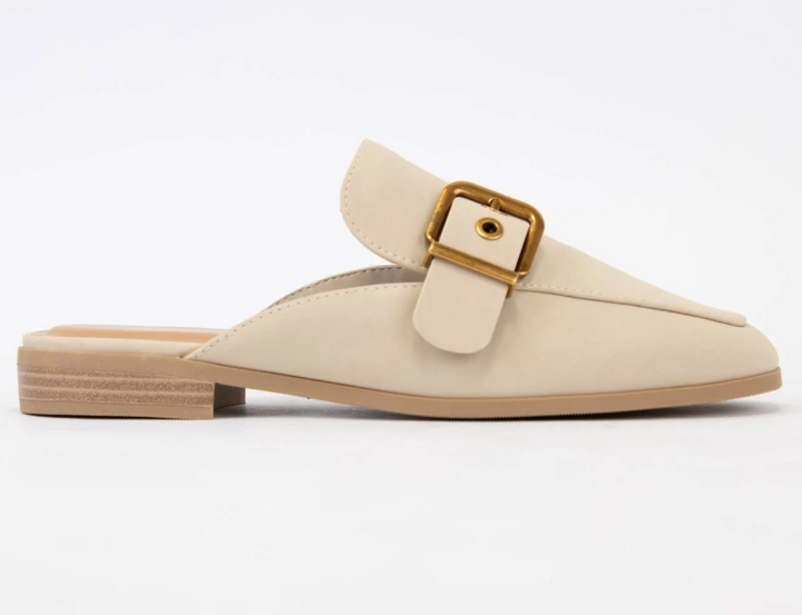 Chantel - Beige Mule