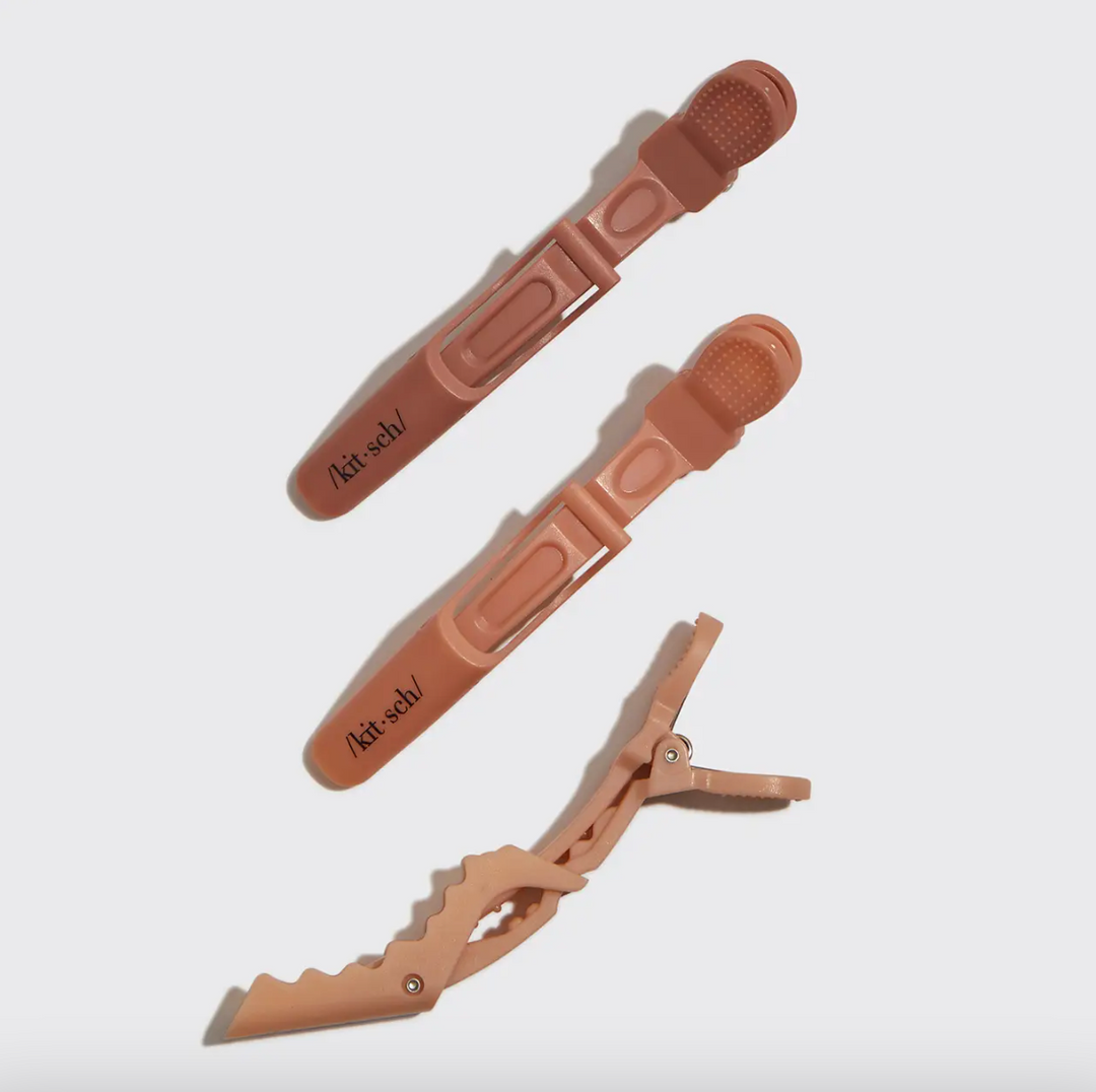 Kitsch - No Slip Crocodile Clip 3pc (Multi Color)
