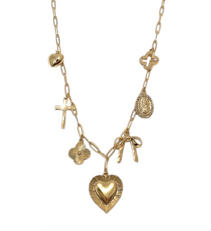 Harley - Gold Charm Necklace