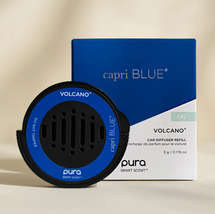 Pura Car Diffuser Refill - Volcano (capri BLUE)