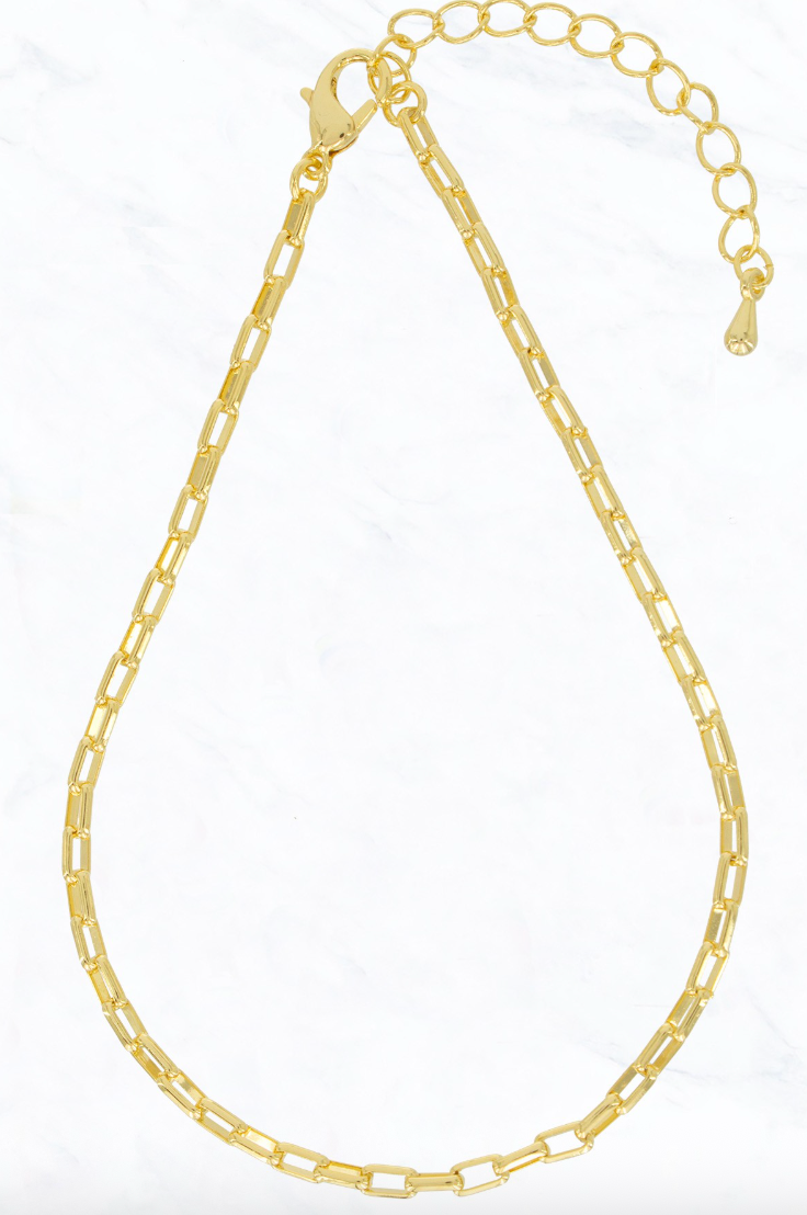 Trinity - Gold Chain Anklet