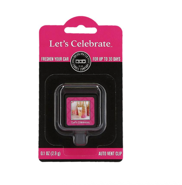 Let's Celebrate - Auto Vent Clip