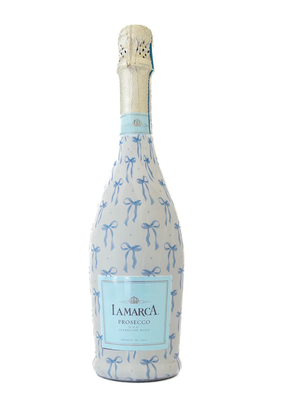 Beau Bottles - Grandmillenial Blue Bows (La Marca Edition)