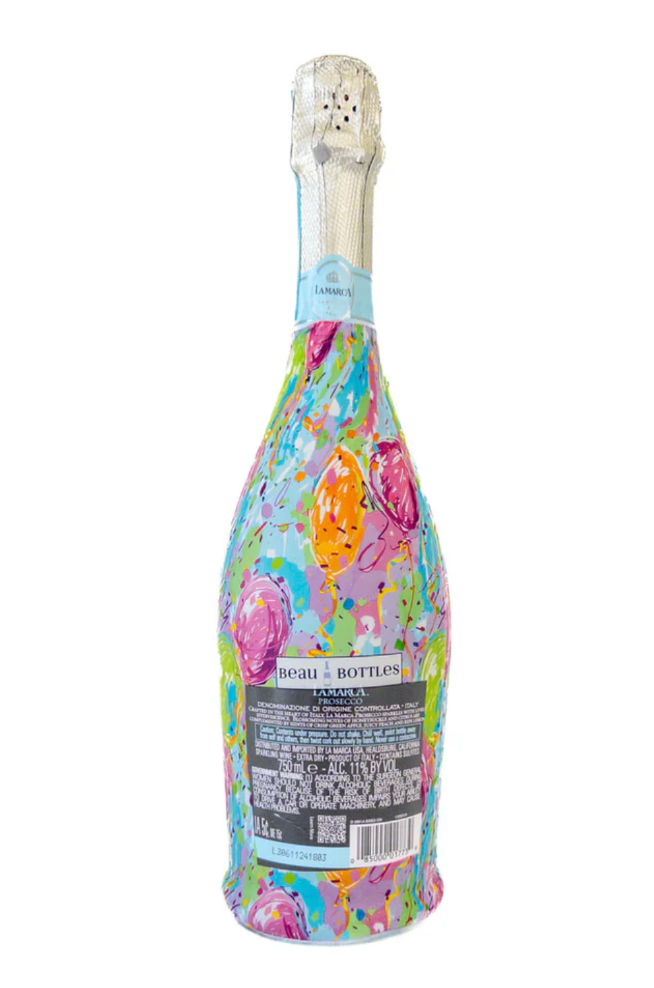 Beau Bottles - Happy Birthday Balloons (La Marca Edition)