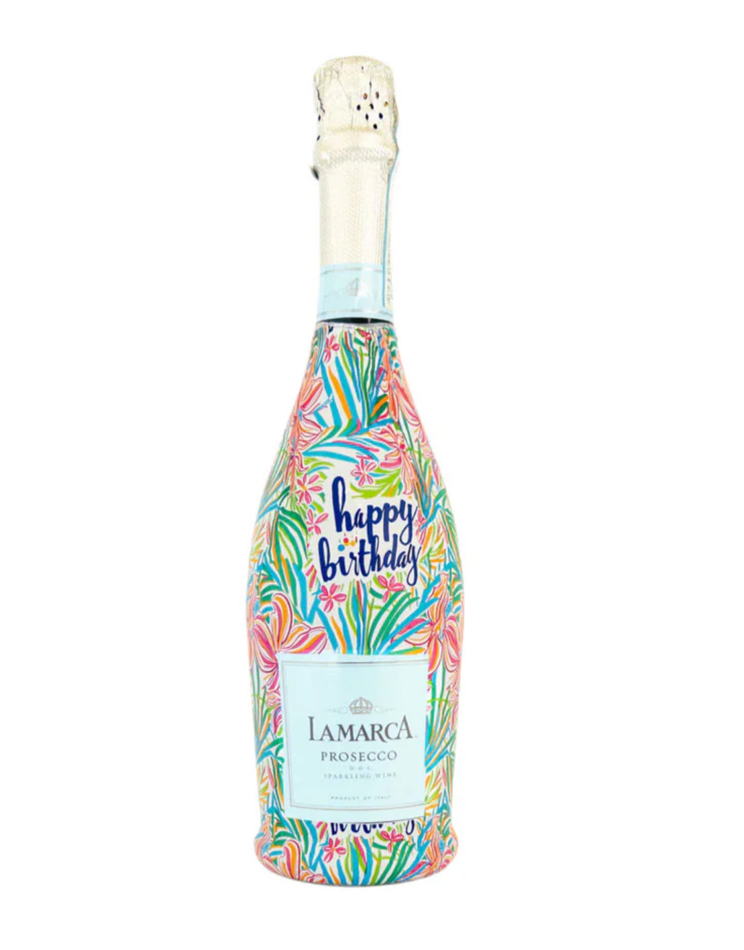 Beau Bottles - Happy Birthday Floral (La Marca Edition)