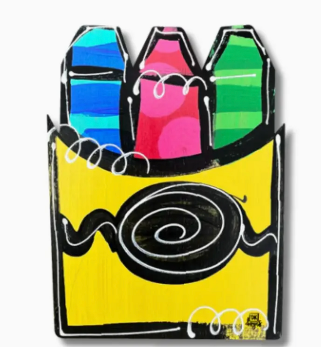 Door Hanger Attachment - Crayon Box