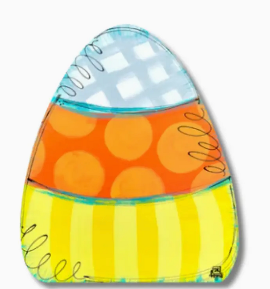 Door Hanger Attachment - Candy Corn