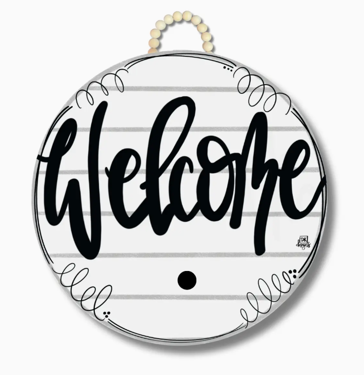 Door Hanger - Shiplap "Welcome" Sign