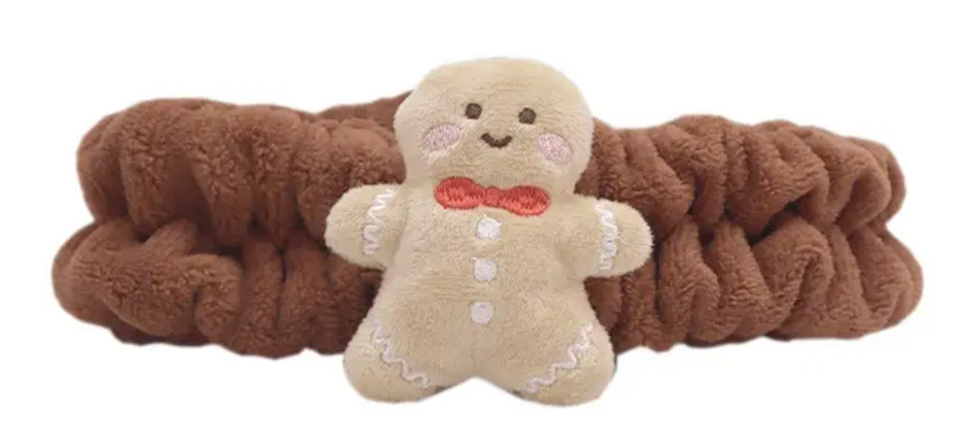 Gingerbread Plush Headband