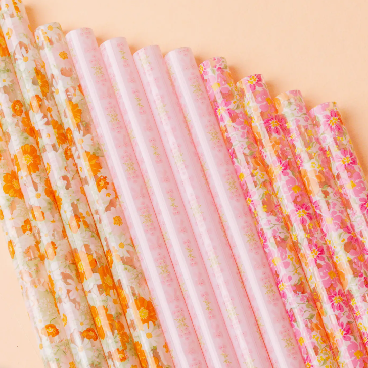 Tumbler Straw Set 40 oz. - Oh So Fancy Pink