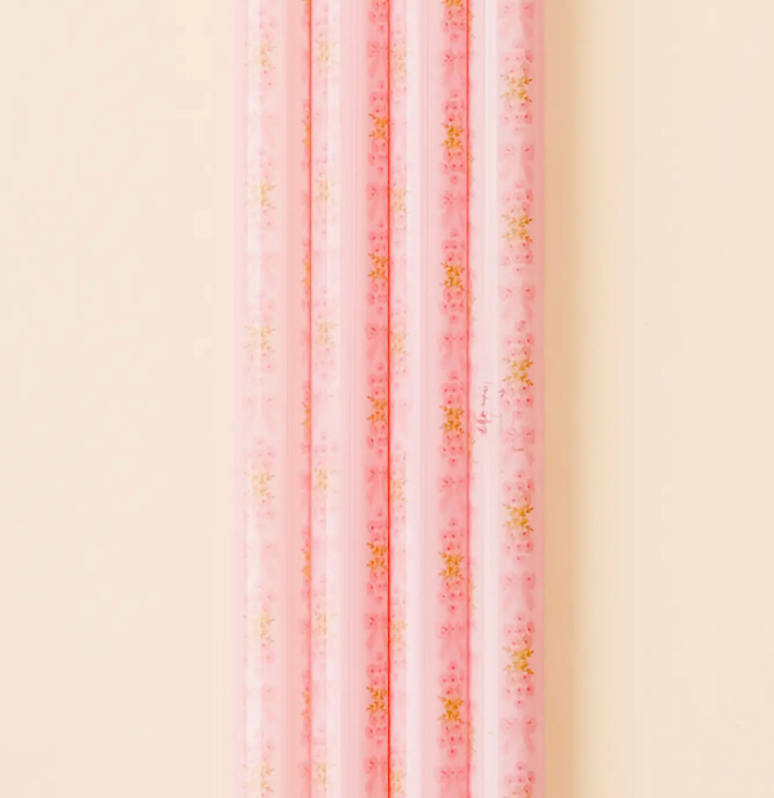 Tumbler Straw Set 40 oz. - Oh So Fancy Pink