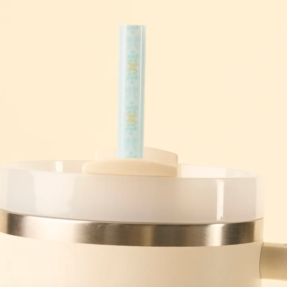 Tumbler Straw Set 40 oz. - Oh So Fancy Blue