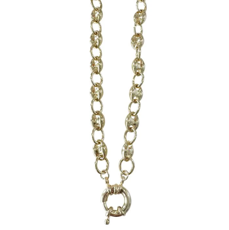 Gemelli - Carolyn Mariner Anchor Gold Necklace