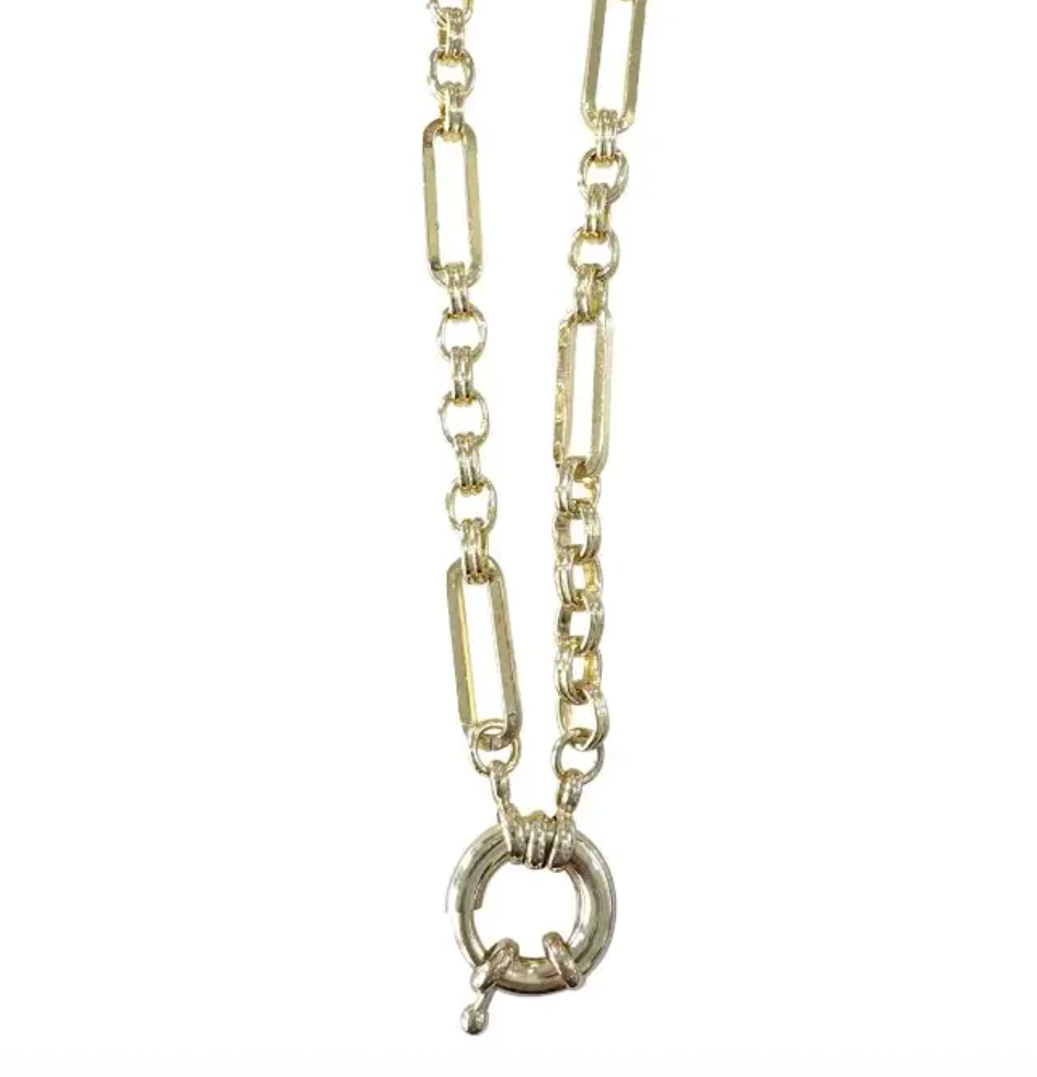 Gemelli - Forest Gold Link Necklace
