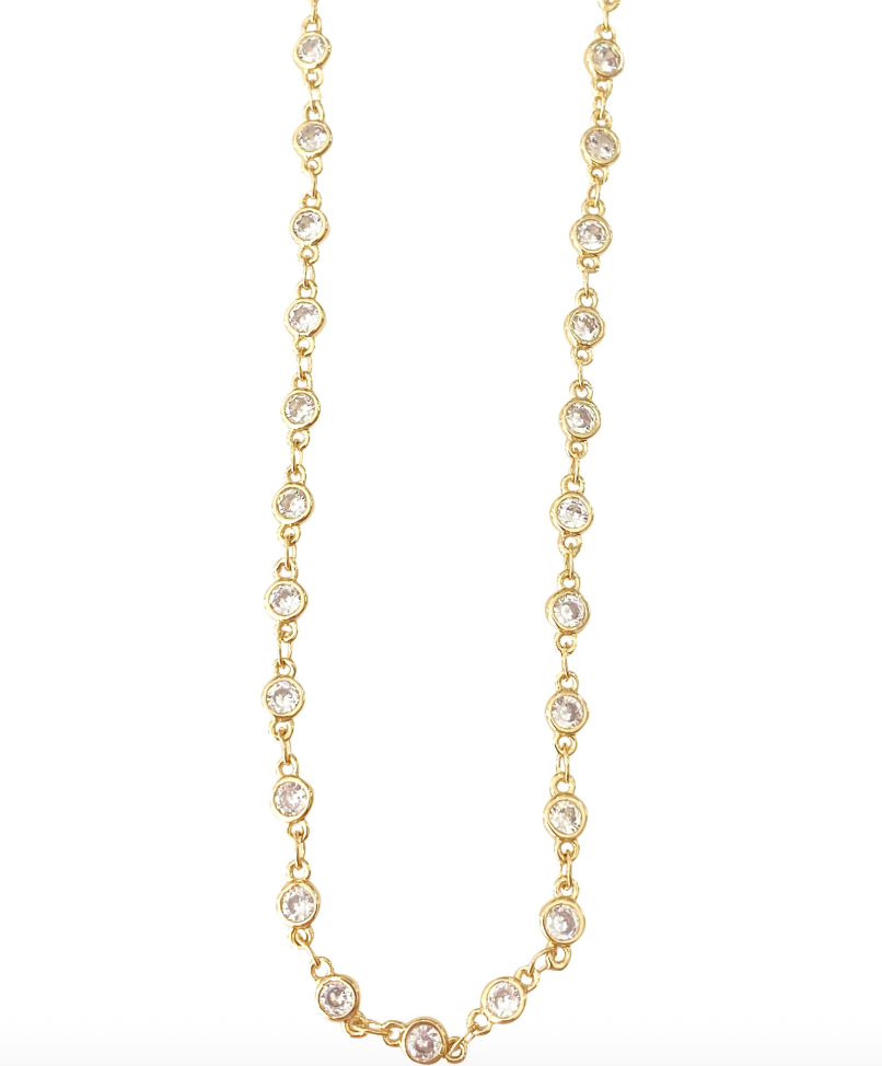 Gemelli - Gracie Rhinestone Necklace