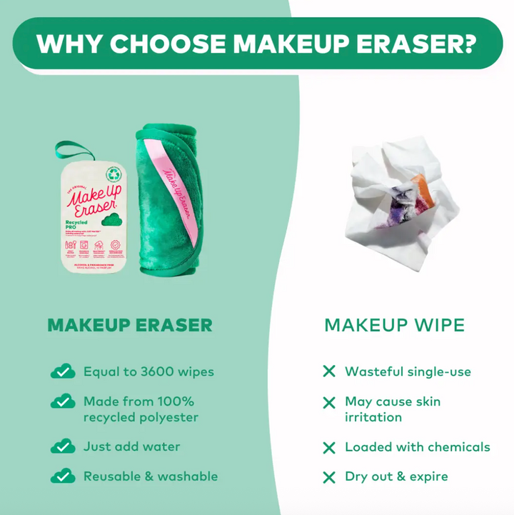 MakeUp Eraser - Green 7 Day Set