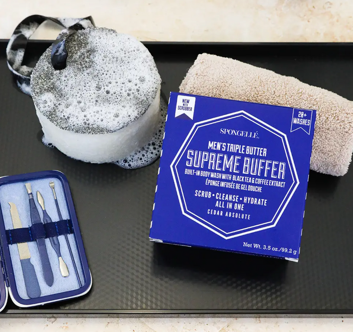 Spongelle - Men's Extreme Buffer (Cedar Absolute)
