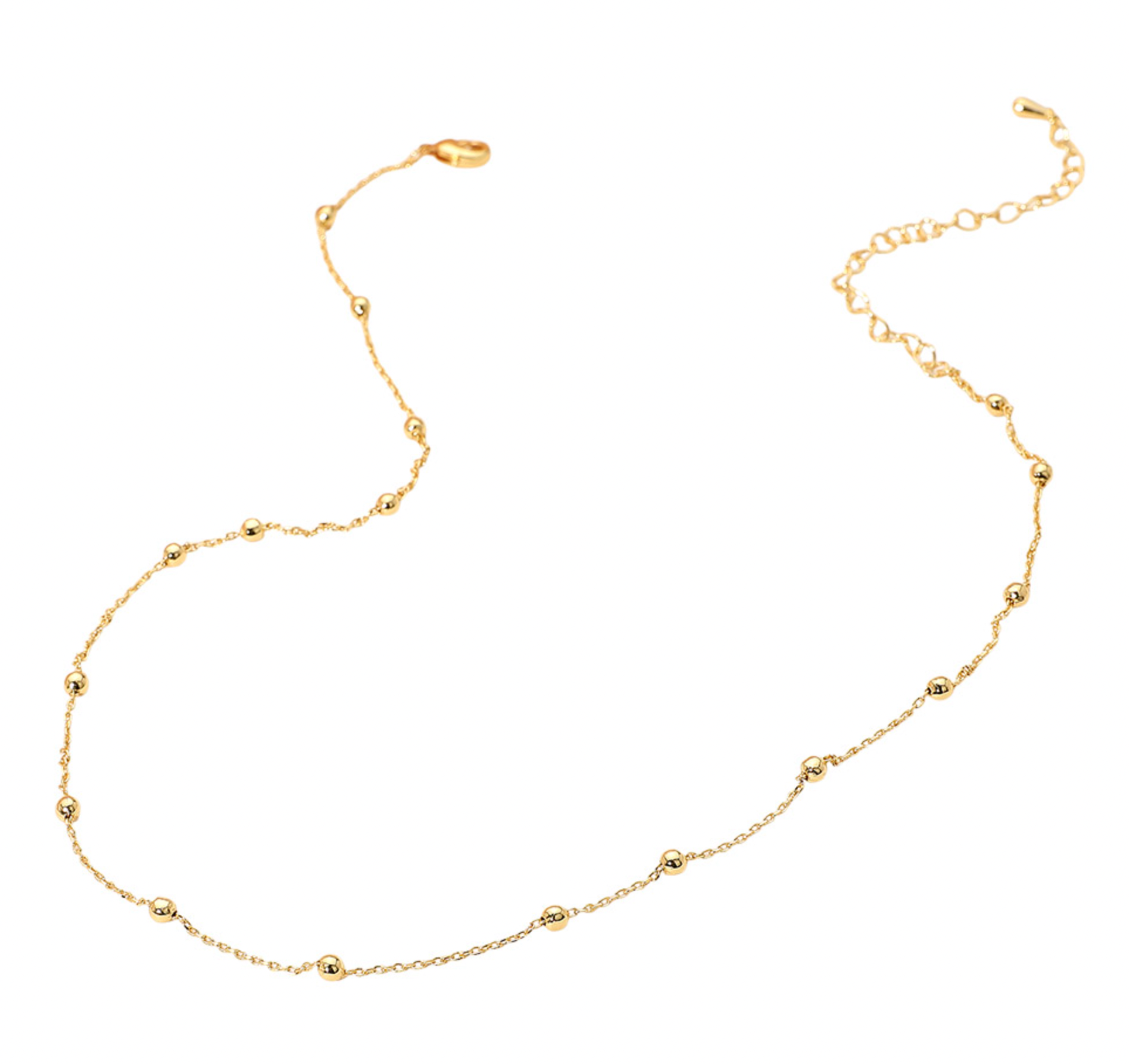 Mandi - Gold Ball Chain Necklace