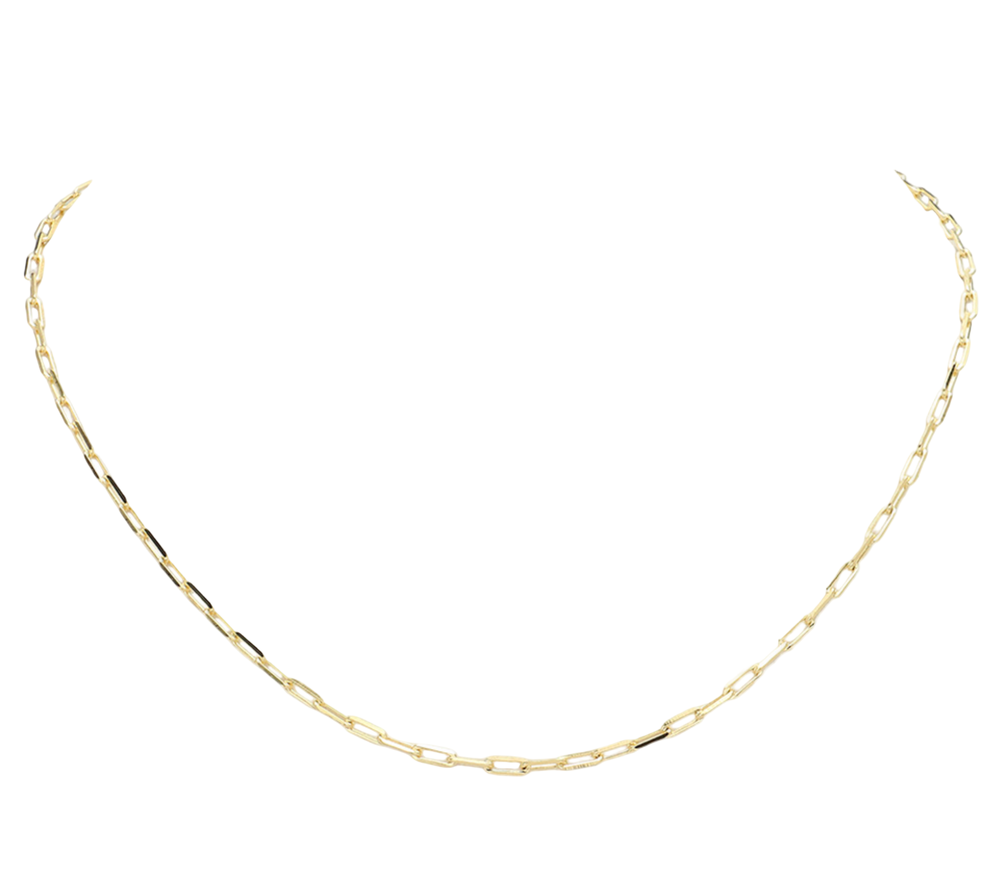 Princey - Dainty Paperclip Chain Link Necklace