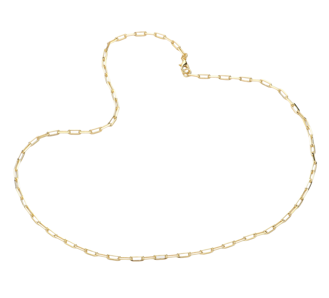 Princey - Dainty Paperclip Chain Link Necklace
