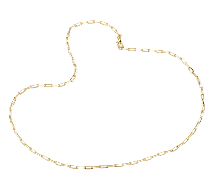 Princey - Dainty Paperclip Chain Link Necklace