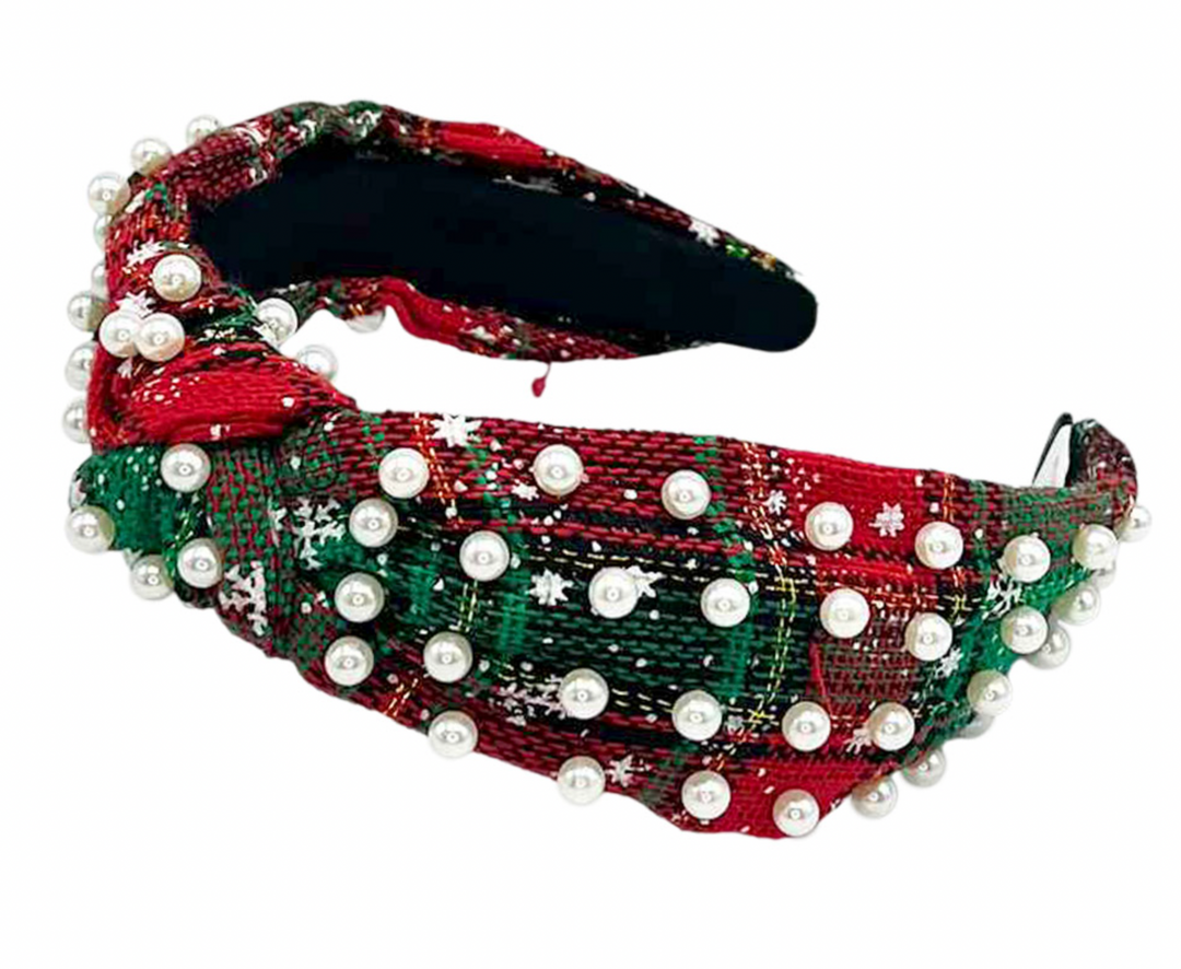 Christmas Plaid Headband