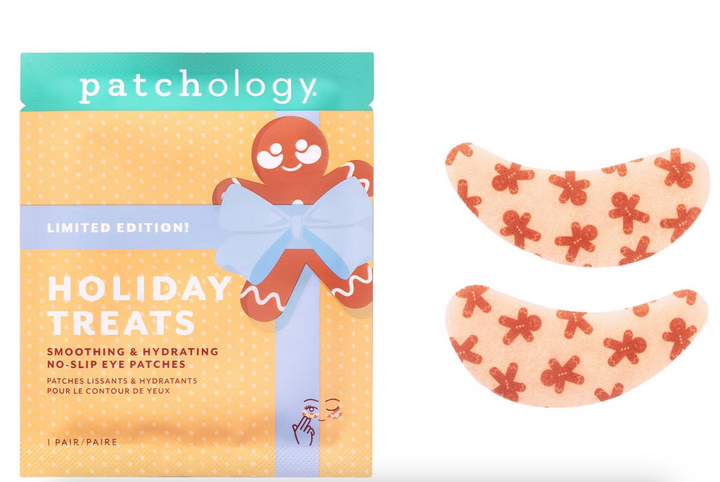 Holiday Treats Eye Patches - Gingerbread