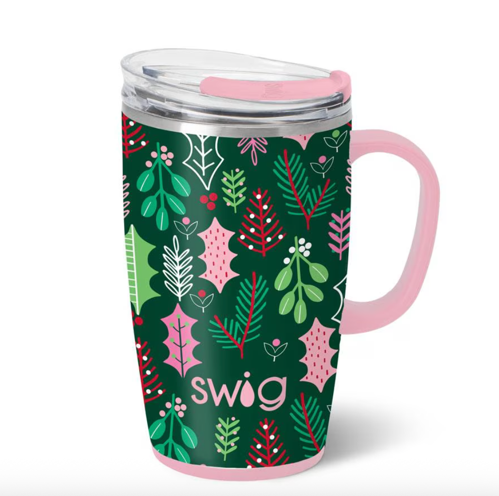 Swig - Merry Mistletoe Travel Mug 18 oz