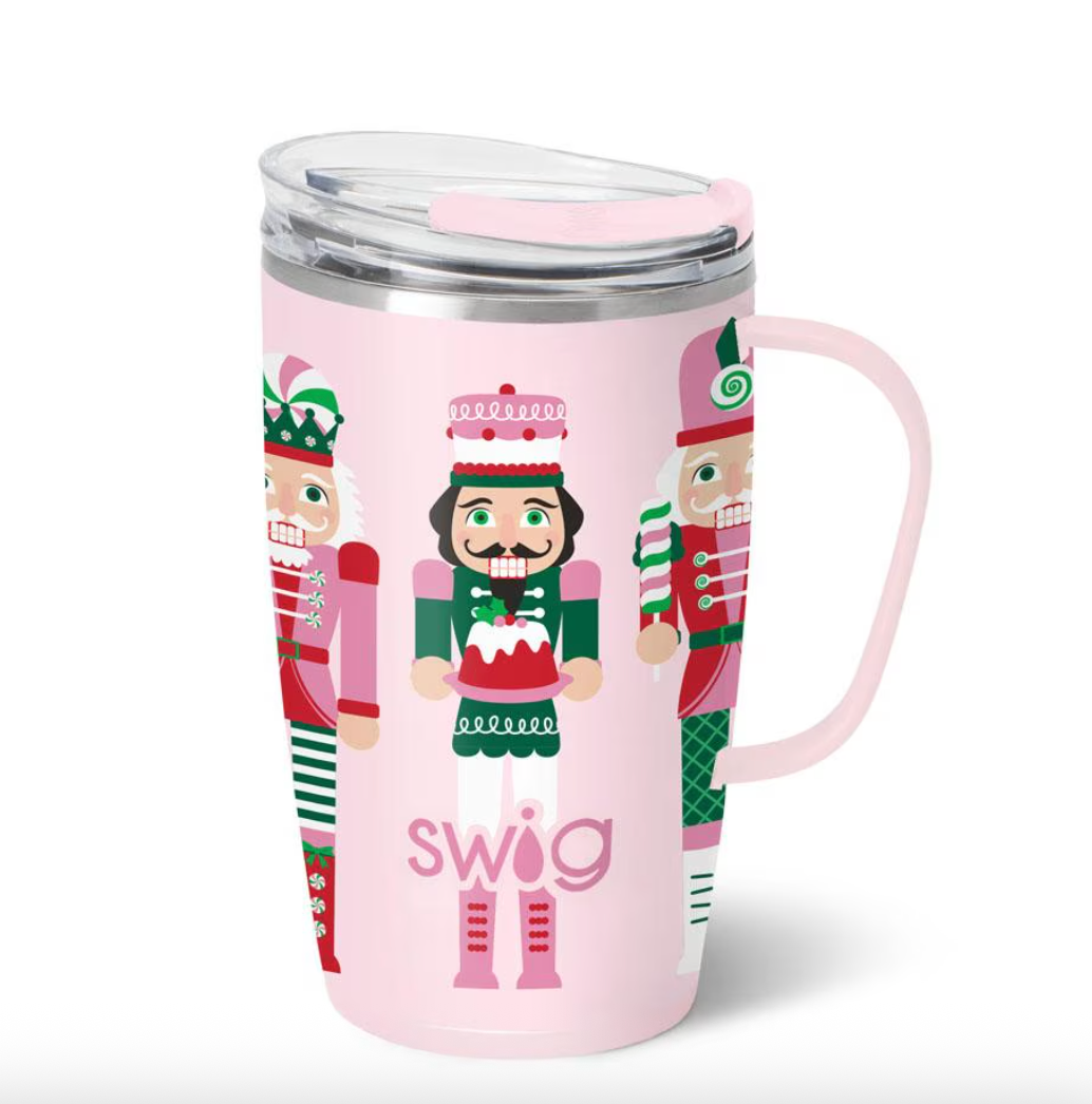 Swig - Sugar Plum Soldiers Travel Mug 18 oz