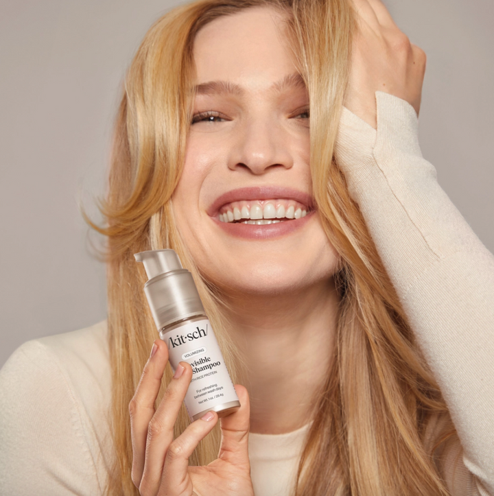 Volumizing Rice Protein Dry Shampoo - Invisible