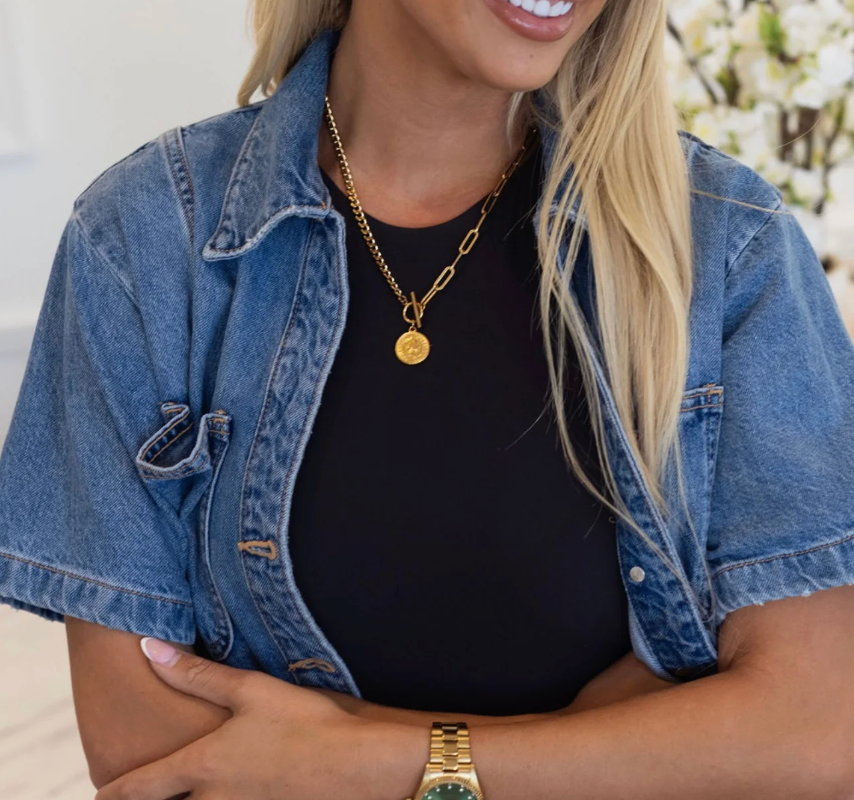 CHANSUTT - The Lila Coin Necklace