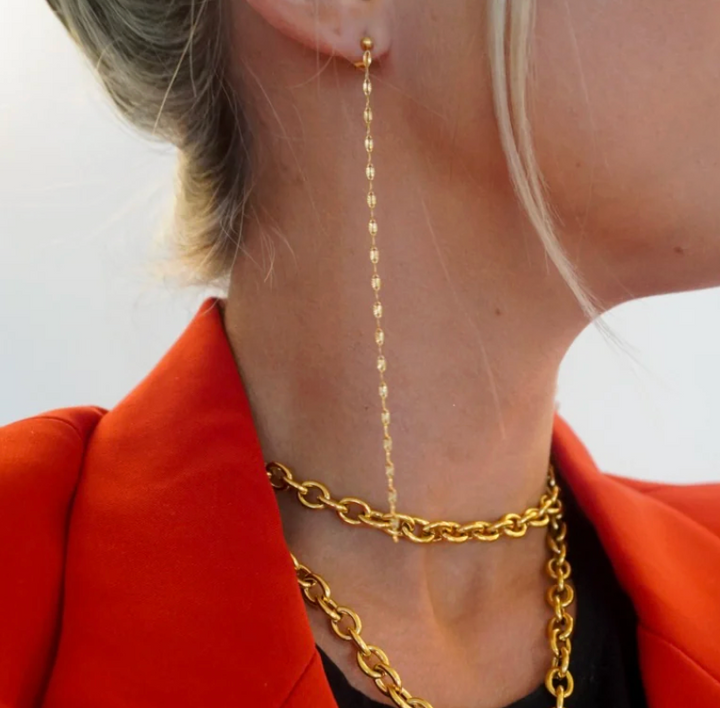 CHANSUTT - Dainty Chain Earrings