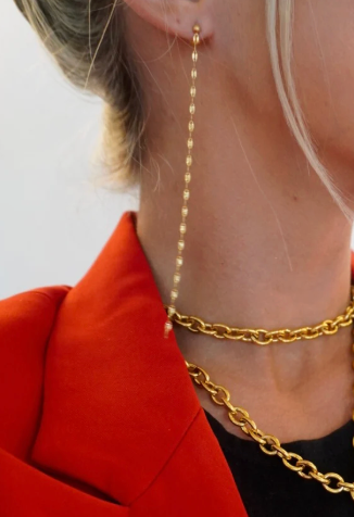 CHANSUTT - Dainty Chain Earrings