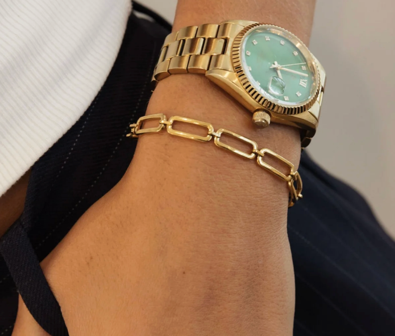 CHANSUTT - Sally Paperclip Link Bracelet