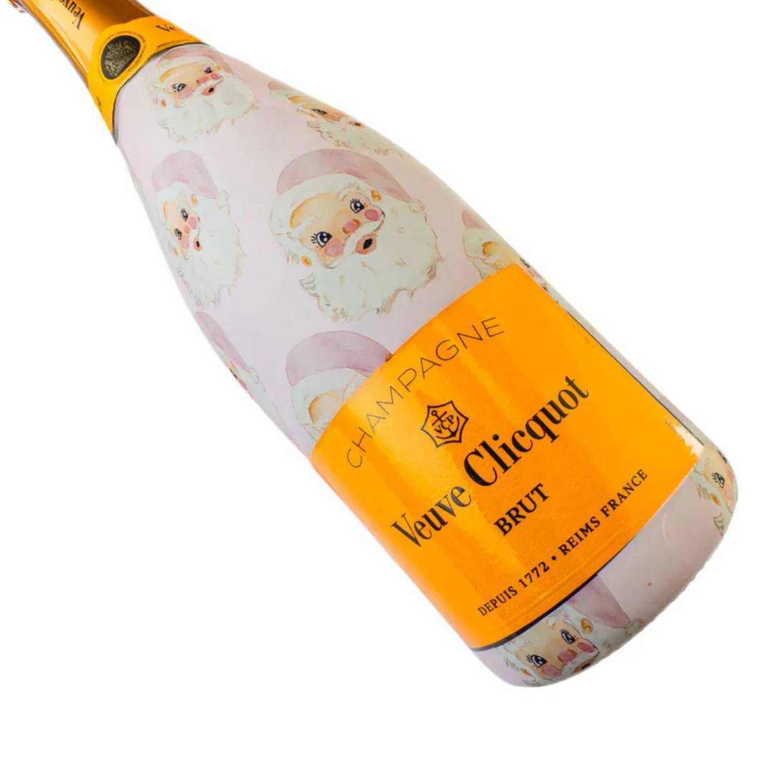 Beau Bottles - Limited Edition Watercolor Pink Santa (Veuve Edition)
