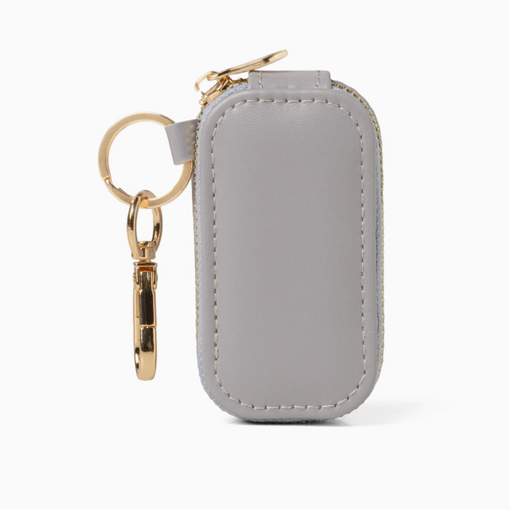Mini Jewelry Holder Keychain - Gray