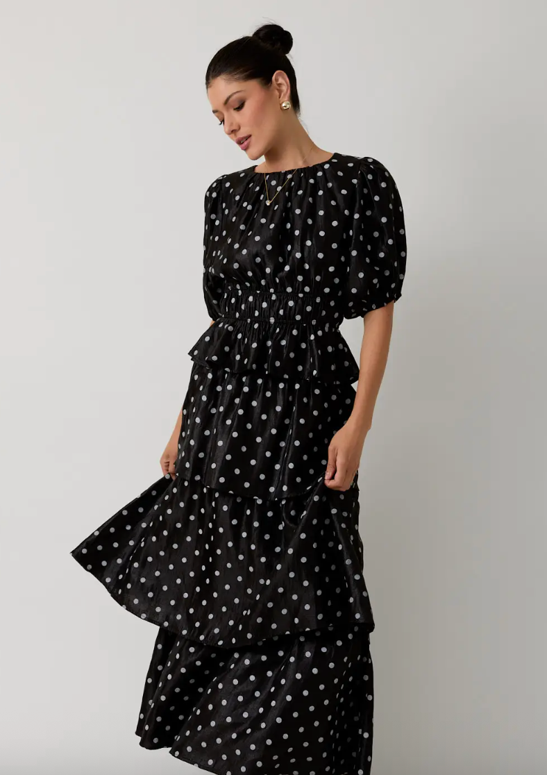 Tinsley - Polka Dot Maxi Skirt Set