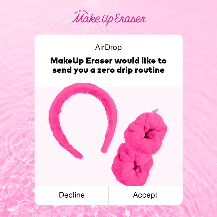 Makeup Eraser - Drip Eraser Spa Gift Set | Pink