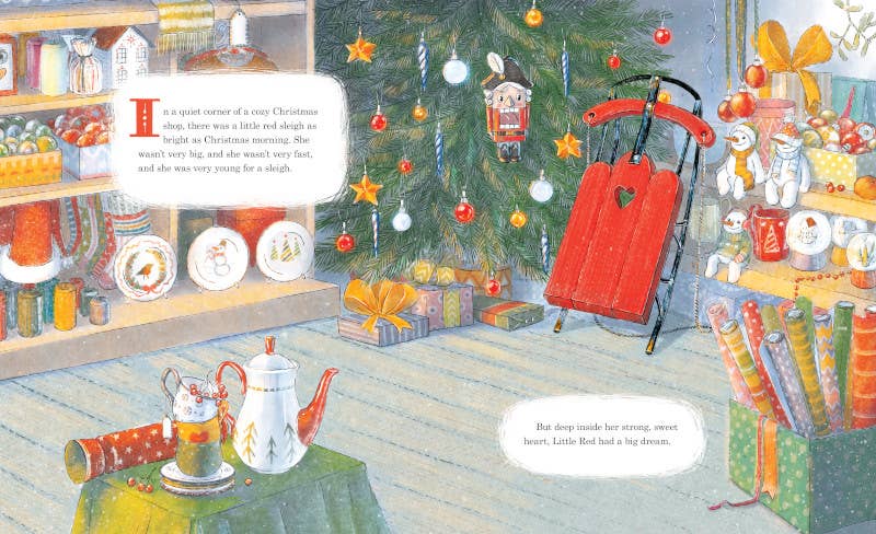 Little Red Sleigh Book